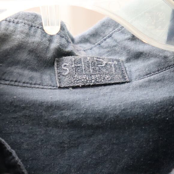 Vintage CP Shades “THE SHIRT” XL Blue Button Down Long Sleeve Cotton - Picture 6 of 8